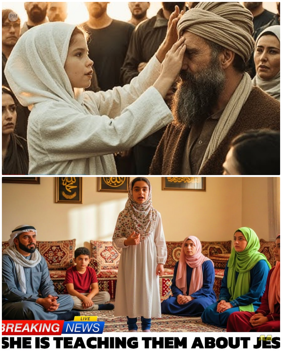 11 Year Old Muslim Girl Leads Her Whole Family to Christianity