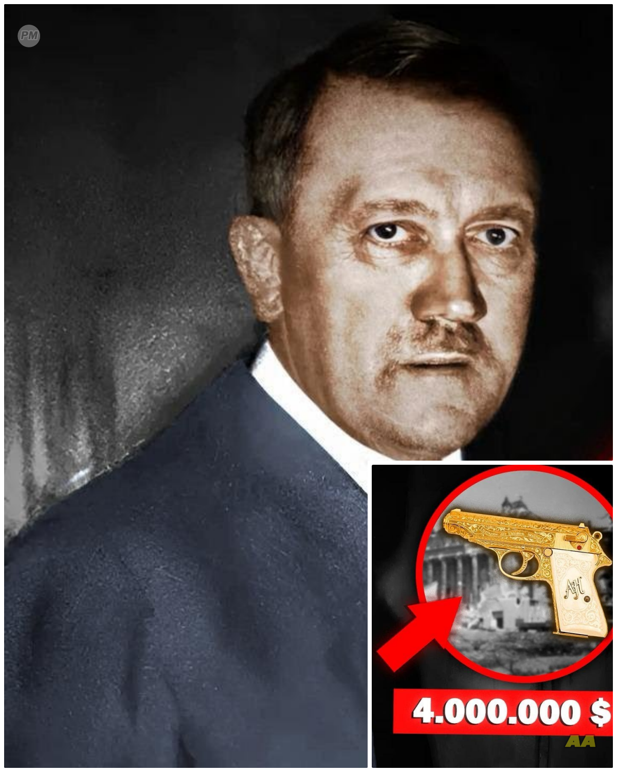 What happened to Hitler’s personal belongings after World War II?