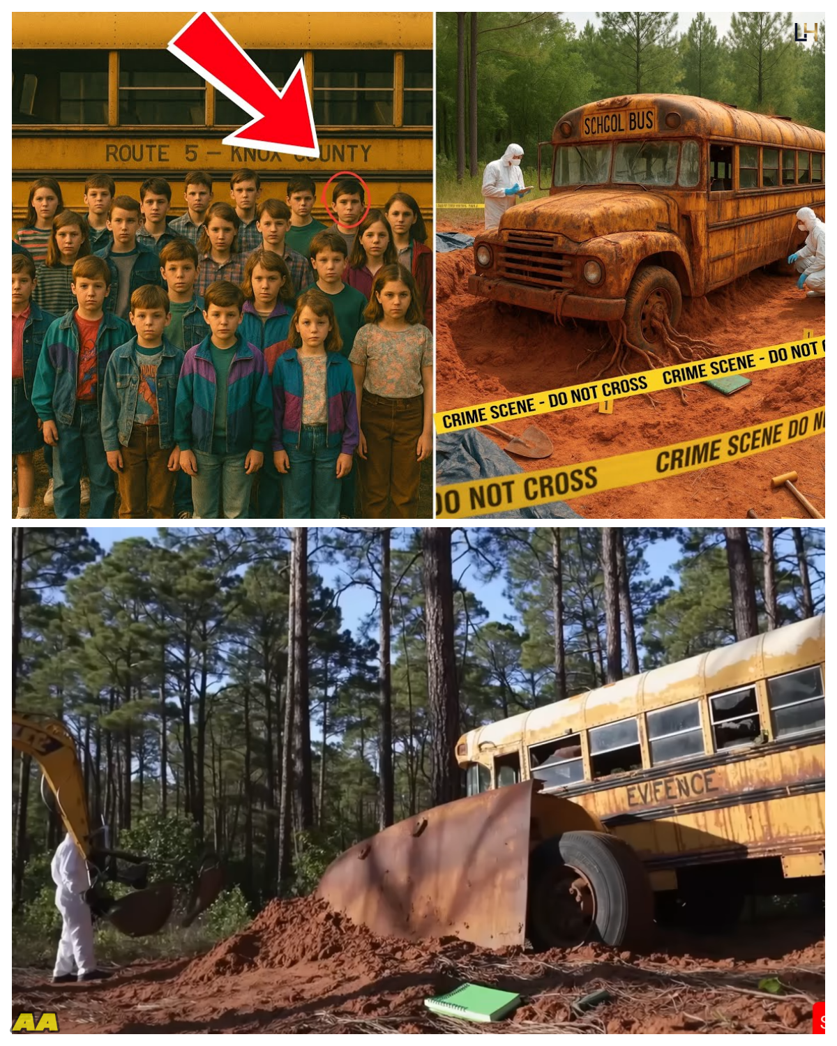 20 Students Vanished After School in 1994 — 30 Years Later, Their Bus Was Found Buried in the Woods