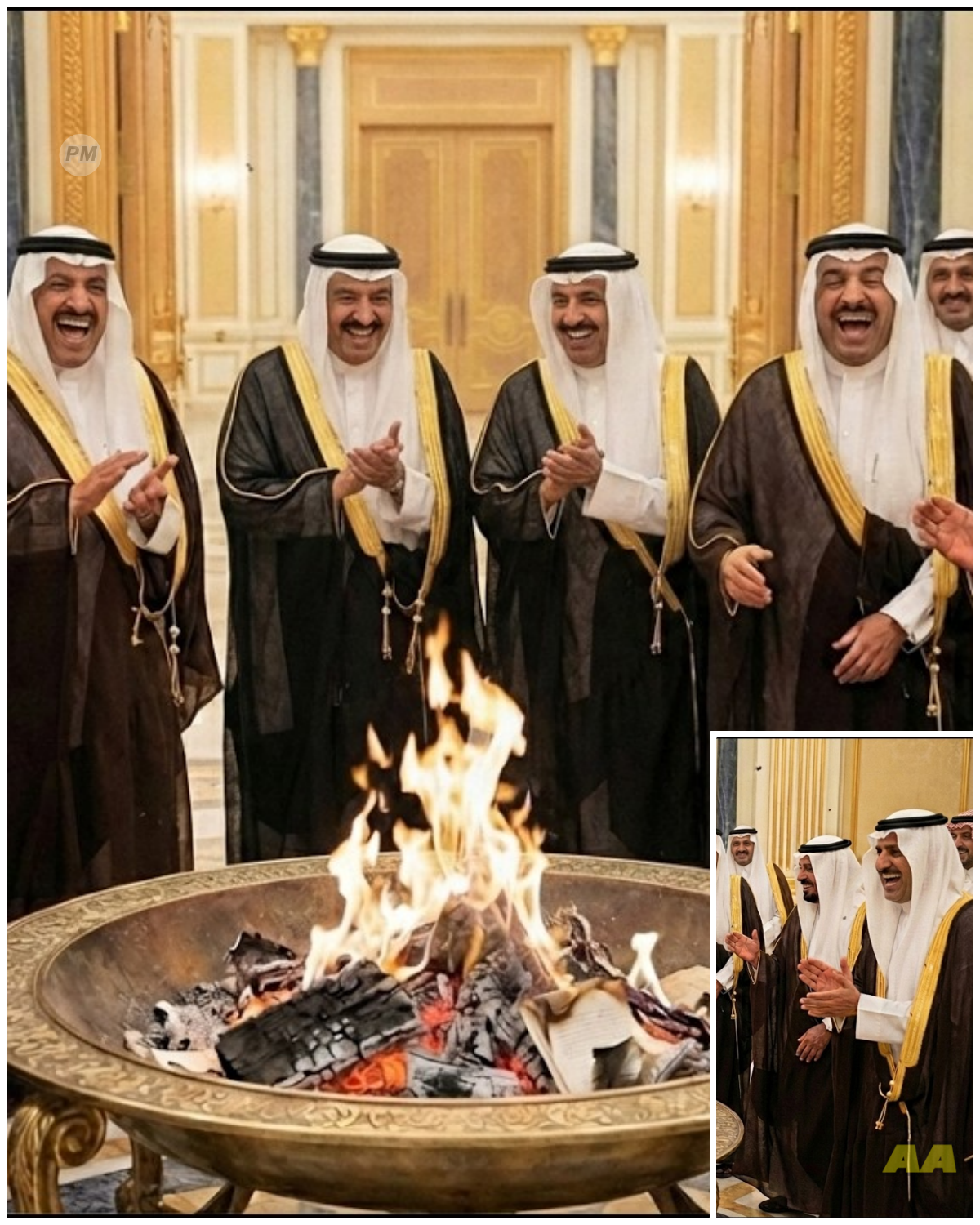 Saudi Royals Burned 50 Bibles For Fun Then JESUS Appears in Their Palace