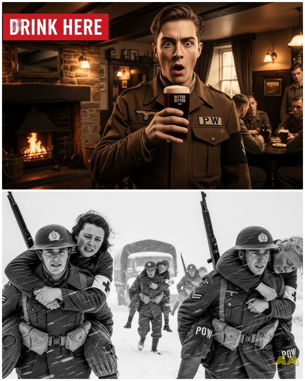 German POWs in Britain Were Taken to Local Pubs – Their Reaction Left Everyone Speechless