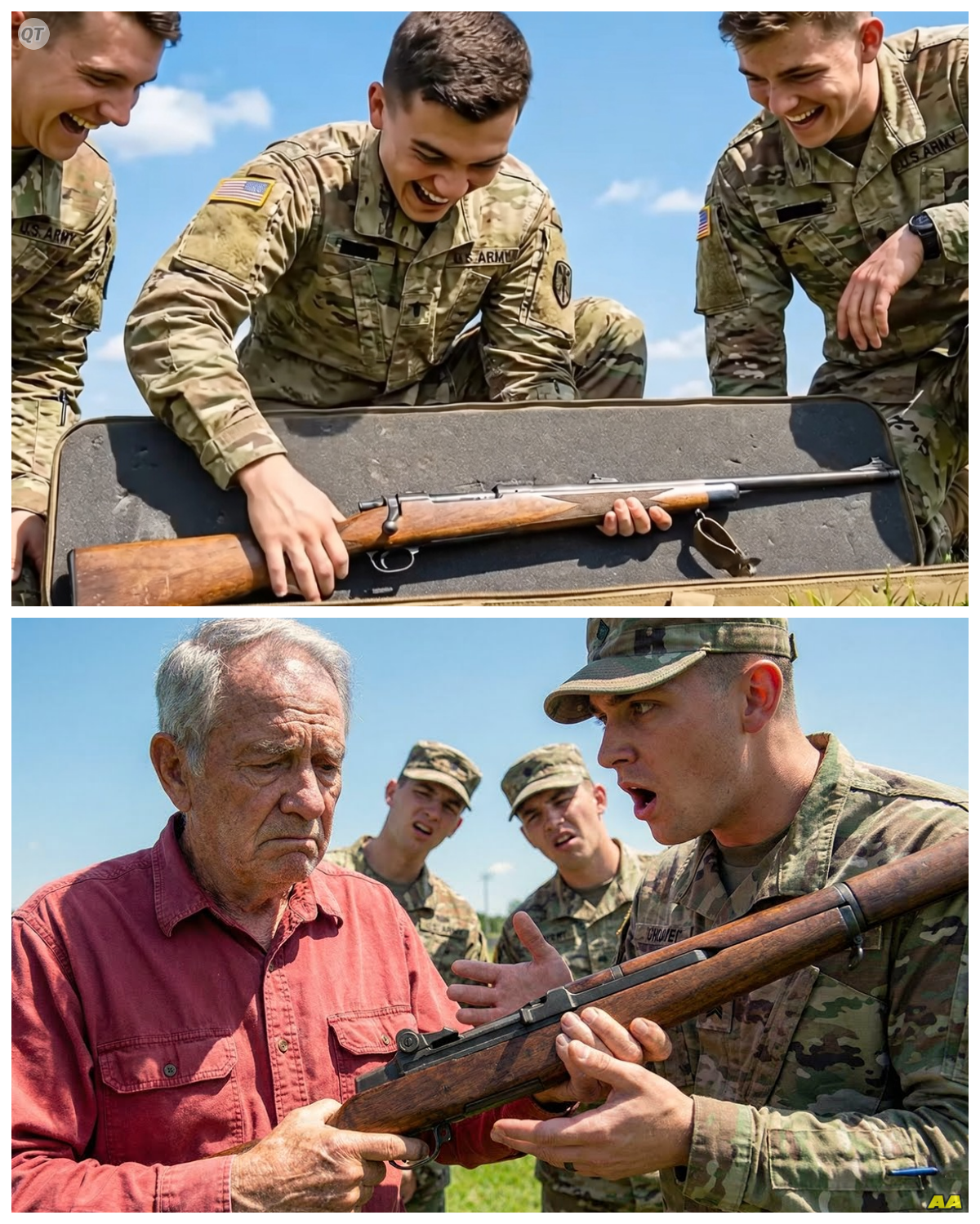 Recruits Said the .30-06 Was Obsolete—The Old Veteran Showed Them What “Obsolete” Does at 1000 Yards