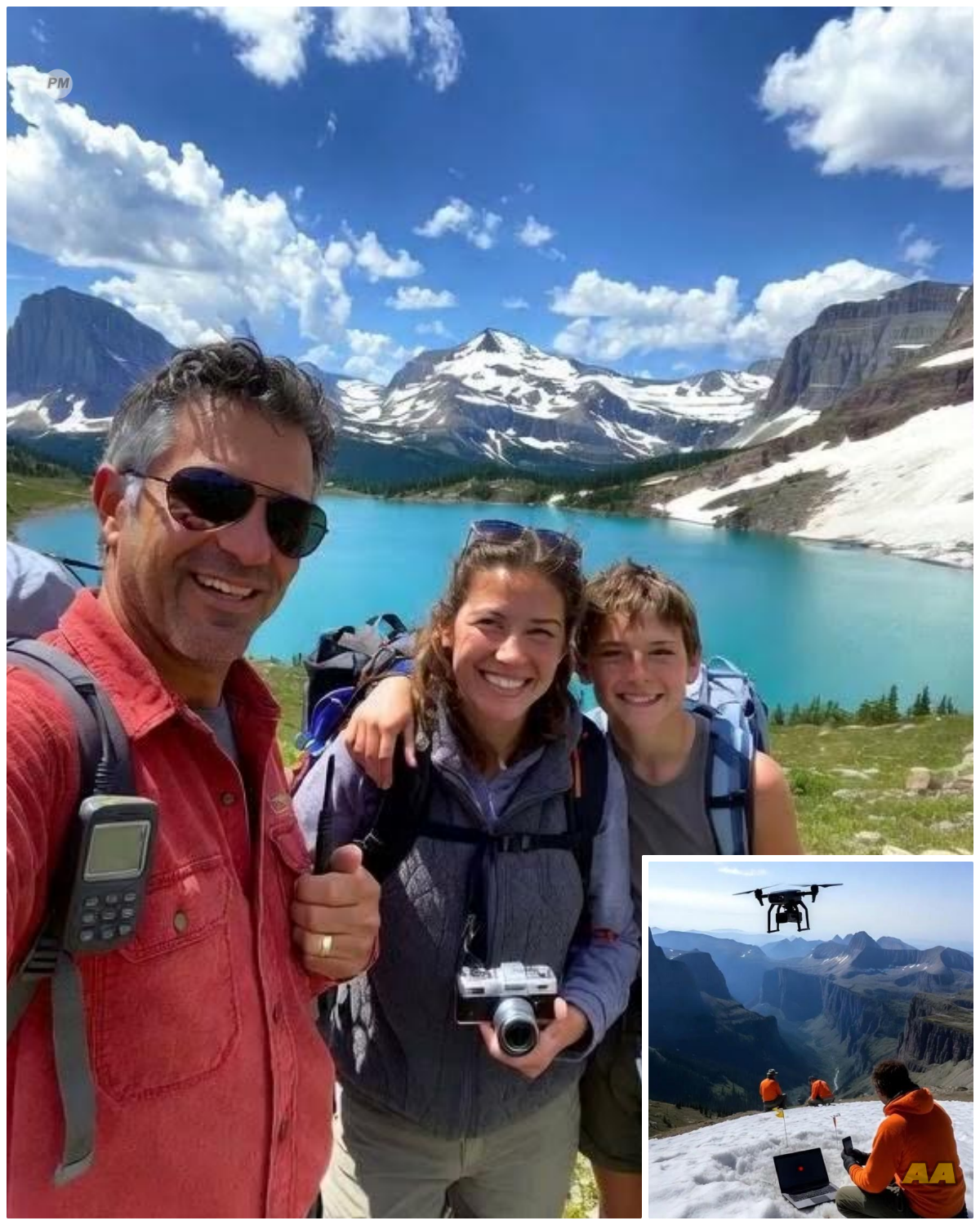 Family Never Returned From Glacier National Park Hike — 9 Years Later, Drones Found Their GPS Signal