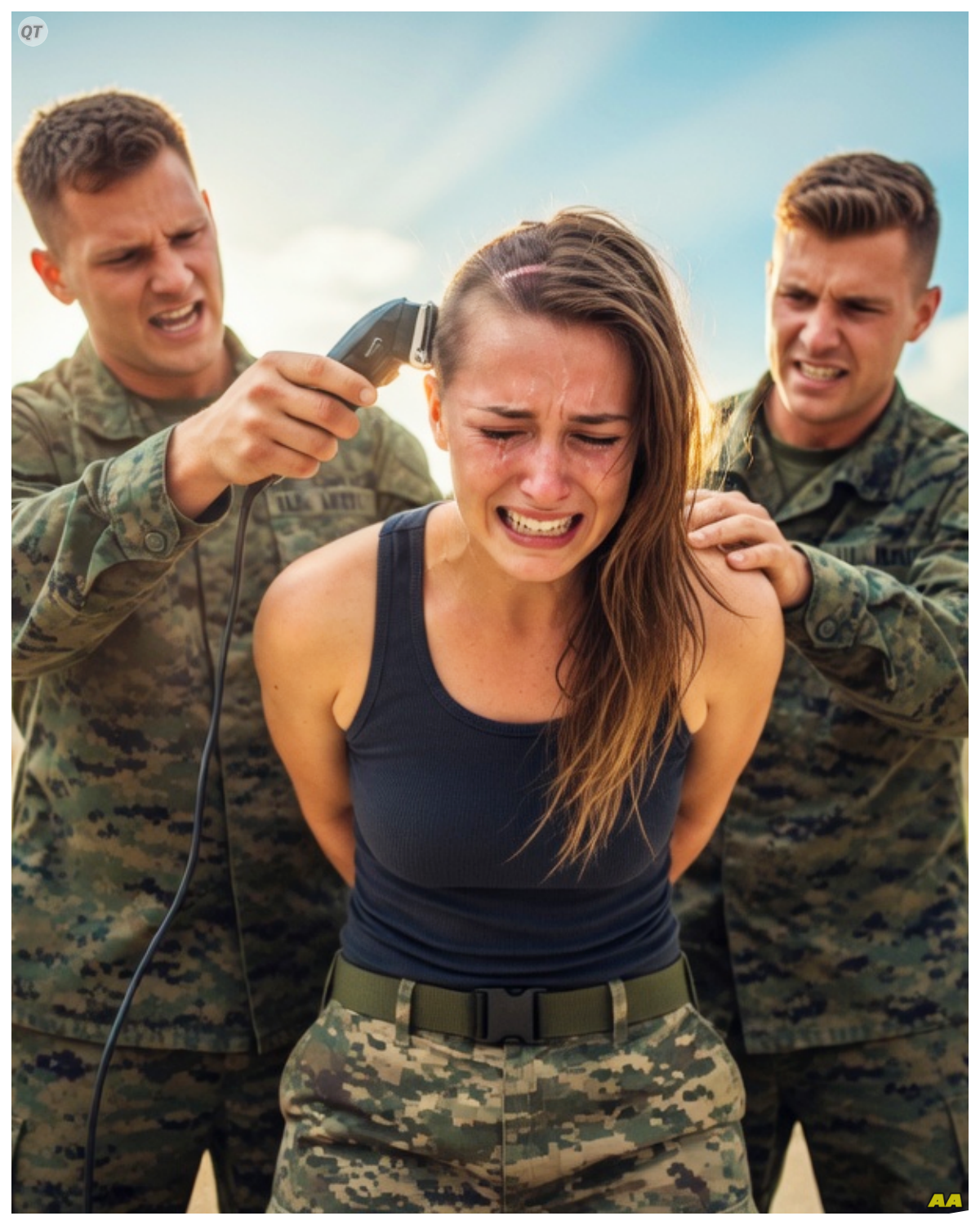 “Shave Her Head!” They Laughed At This Single Mom—Until A General Yelled, “She’s Your Commander!”