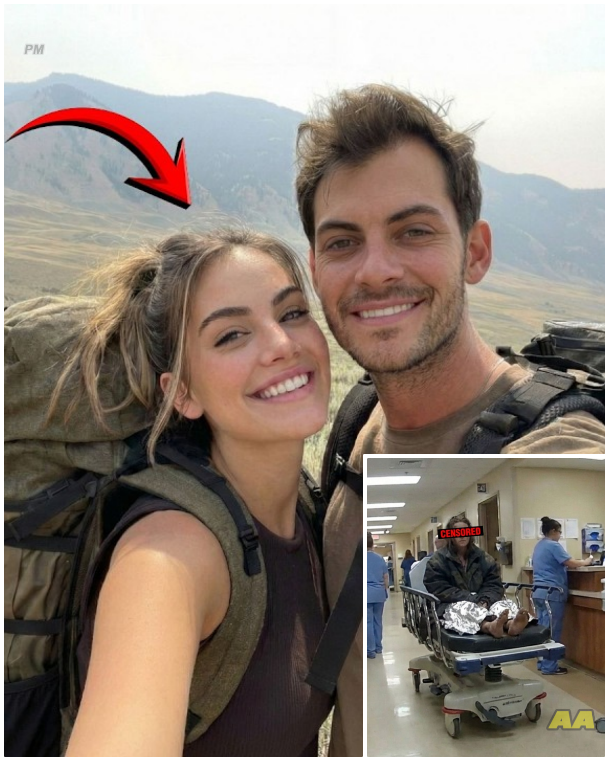 Newlyweds disappear in Yellowstone: 1 week later the wife went out on the road with this…