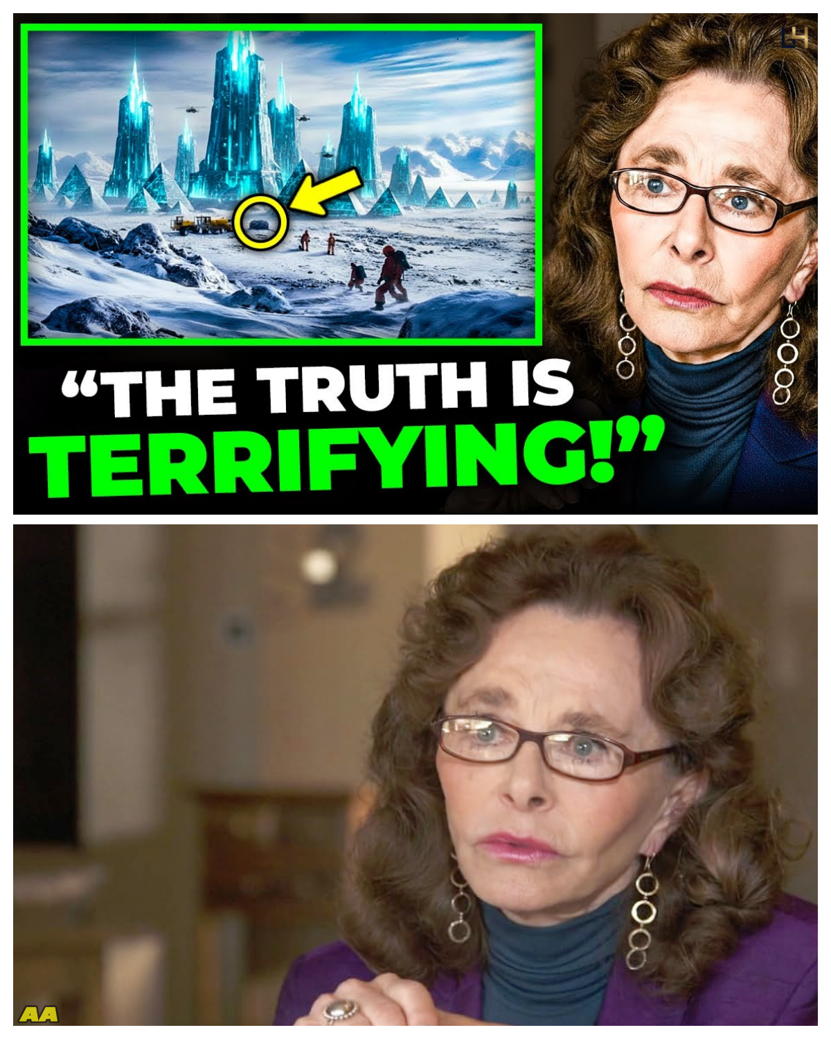 Before I Die, I Must Tell the Truth” — Linda Moulton Howe Finally Admits What They Saw on Antarctica