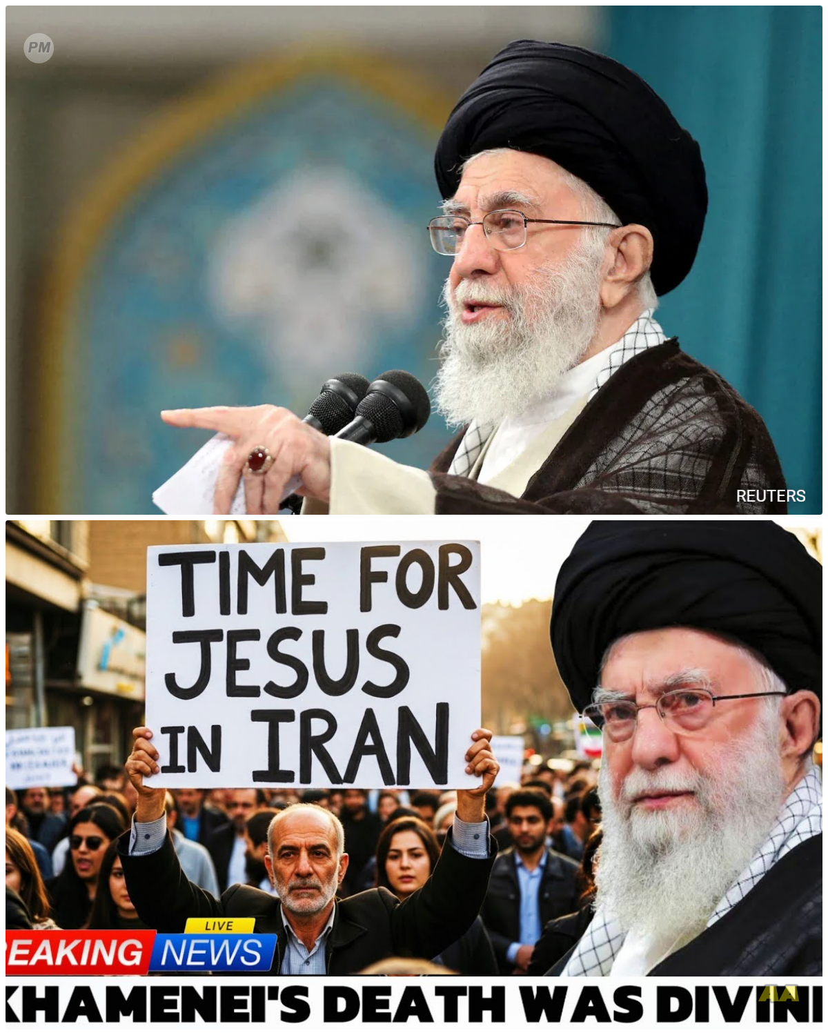 PANIC IN IRAN: Pastor Jailed by Ali Khamenei Says Jesus Revealed the Supreme Leader’s Death to Him