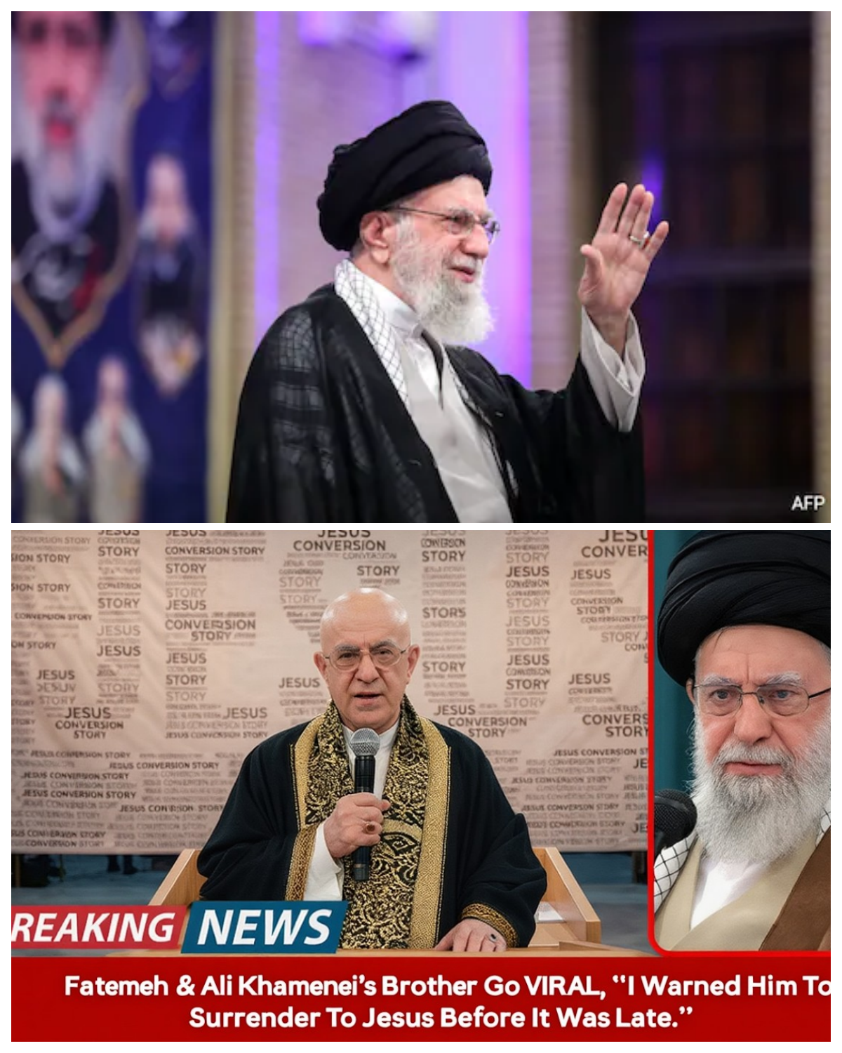 Wife of ALI KHAMENEI’s Advisor Goes Viral for Her Testimony: “Jesus Will Rescue Iran from Regime”  What if a voice from inside the inner circles of power in Iran suddenly shared a message that stunned the internet? A story circulating online claims that the wife of a close advisor to Ali Khamenei publicly shared a personal testimony about faith, declaring that Jesus Christ would one day bring freedom and spiritual renewal to Iran. Clips of similar testimonies have been spreading on social media platforms and video sites, where viewers debate whether the message reflects a real insider experience or simply a viral personal narrative.  Why would someone connected to Iran’s ruling circle risk sharing such a dramatic message? Could this testimony reveal hidden spiritual debates happening quietly behind the scenes in Tehran—or is it simply another story gaining traction during a tense political moment in the region?  As the video spreads across the internet, thousands of viewers are asking the same electrifying question: could voices from inside Iran’s own elite be hinting at deeper changes coming to the nation? Discover the mysterious testimony and the details behind the viral story by opening the article through the link in the comments.