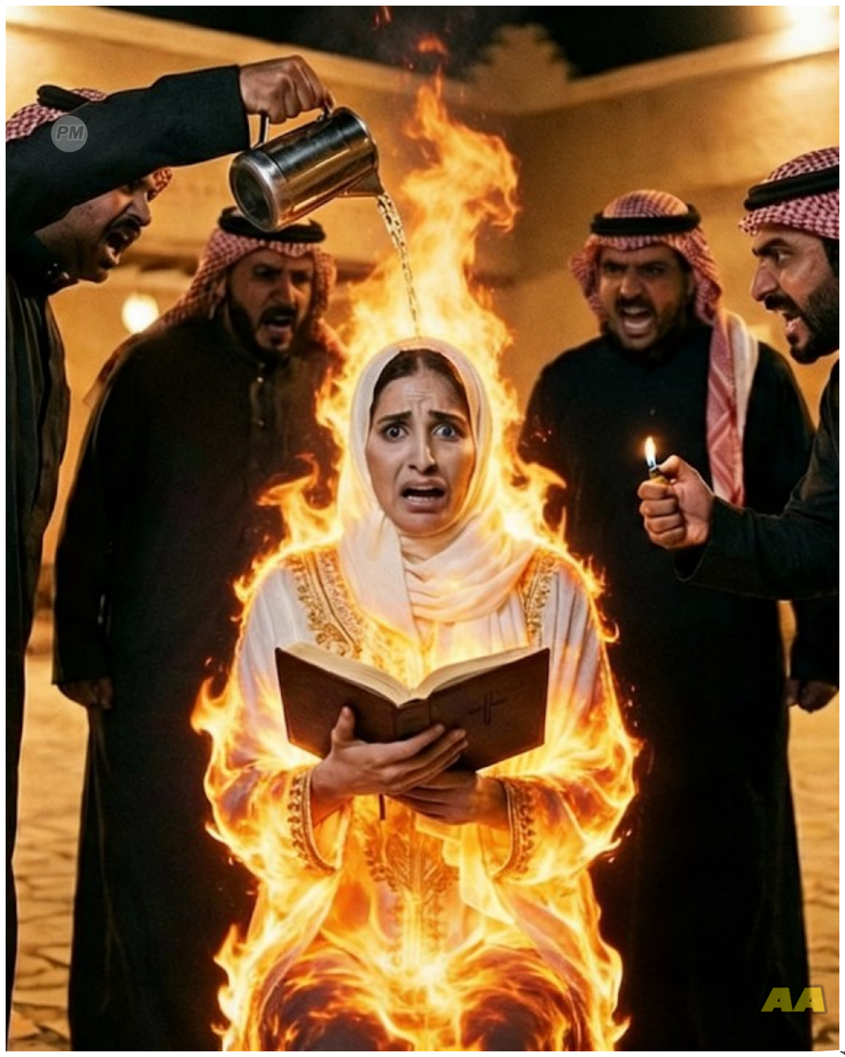 Saudi Princess Burned Alive For Reading Bible Then This Happened