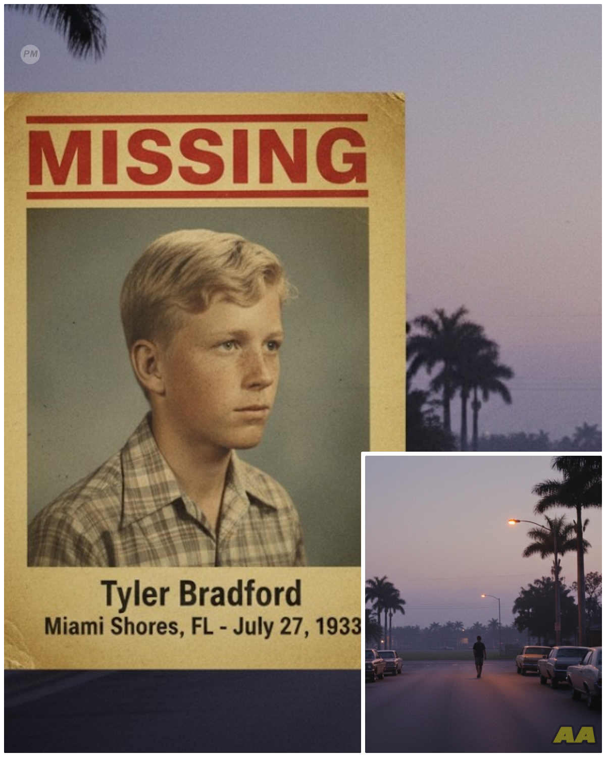 Miami Shores 1973 — Boy With 160 IQ Vanished After Camping Trip, Found in Polaroid