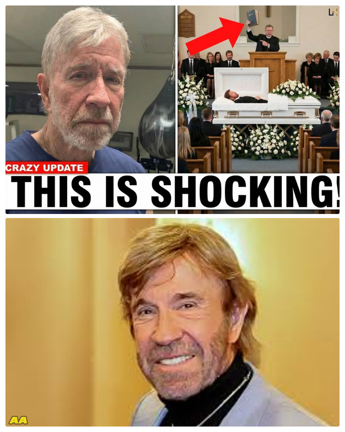 Chuck Norris’s Bible Was Found Open to One Page — When They Read It, Everyone Broke Down