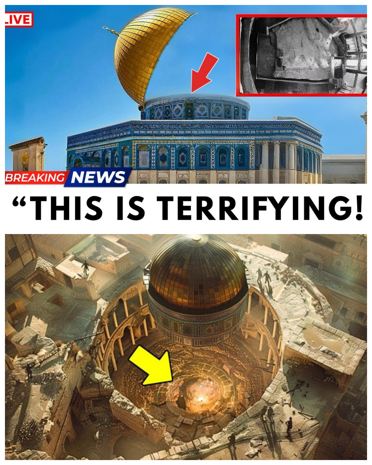 What Was FOUND Beneath the Dome of the Rock — Is There Any Truth Behind the “Unbelievable” Claims?  A wave of viral posts is claiming that something extraordinary has been discovered beneath one of the most sacred and closely protected sites in the world. But what’s actually known about what lies under the Dome of the Rock—and could such a discovery really happen without global confirmation? Why are these claims spreading now, and what do experts say about them? DISCOVER the FULL STORY and CLICK the article link in the comments before it disappears.