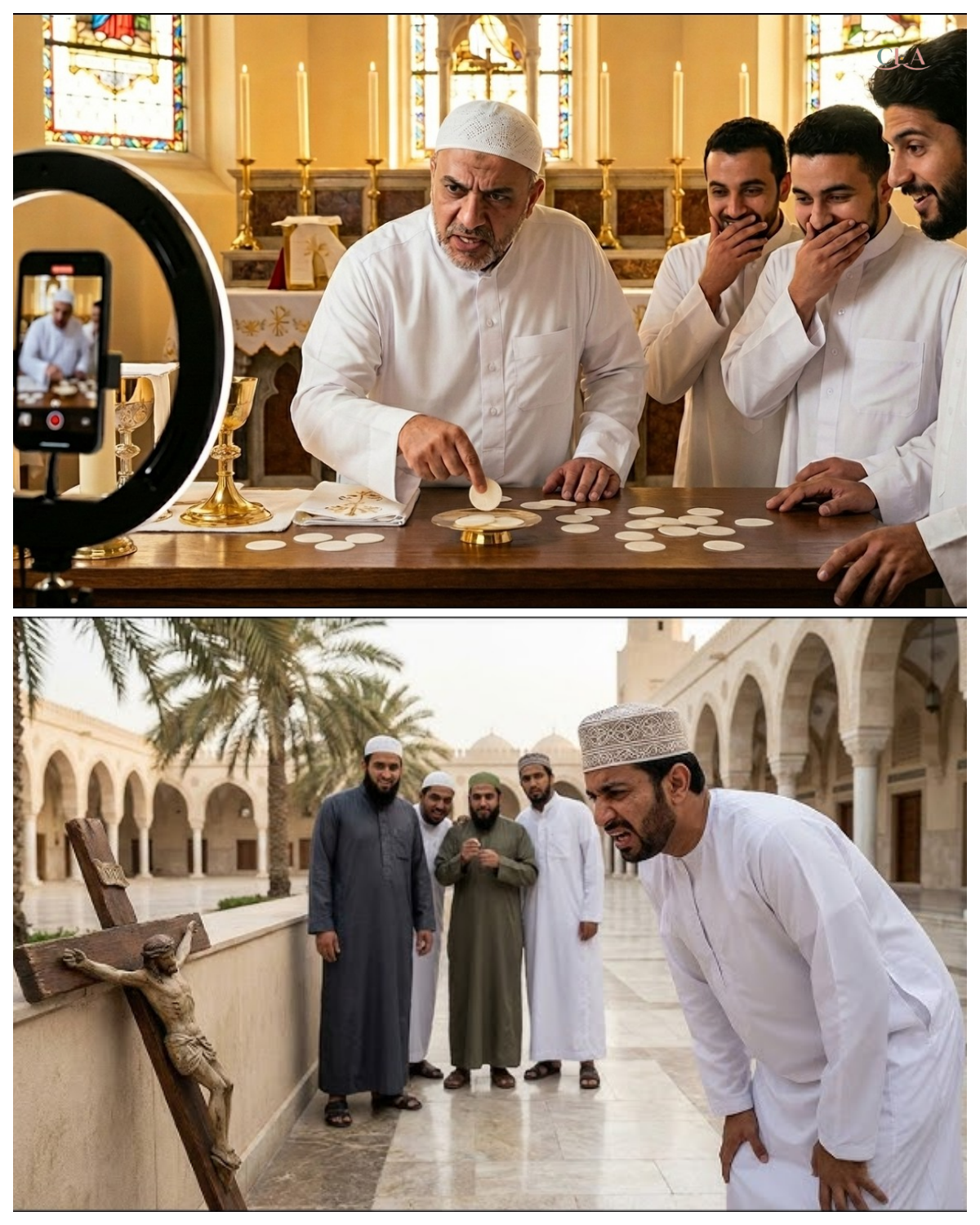 We Filmed a Controversial Experiment During a Sacred Ritual — But What the Camera Captured Left Everyone Speechless… How Do You Explain It?  A group set out to document an unusual moment during a deeply symbolic setting, expecting nothing more than ordinary footage. But when they reviewed the recording, something unexpected appeared—raising questions no one could easily answer. Was it a technical anomaly, a misinterpretation, or something more meaningful? As the footage spreads, curiosity continues to grow. DISCOVER the FULL STORY and CLICK the article link in the comments before it disappears.