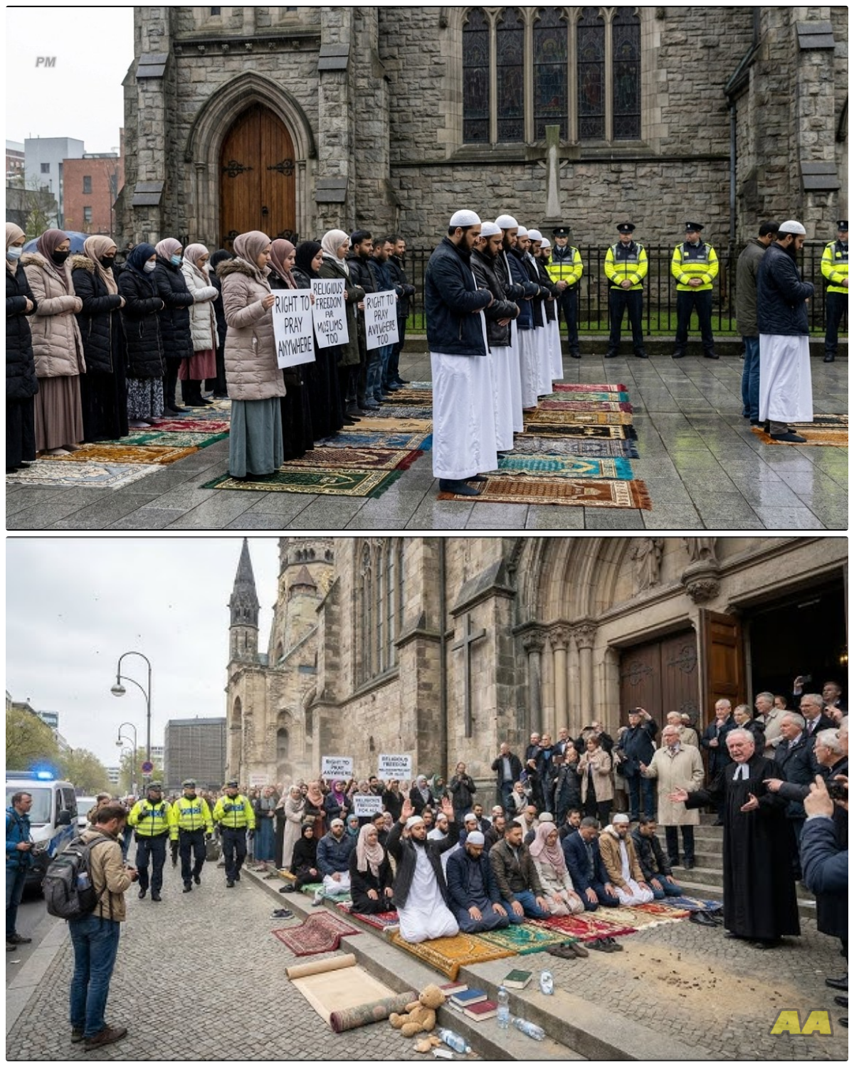 Muslim Immigrants Shut down Church in Canada and Prayed to Allah BUT THEN JESUS DID THIS…