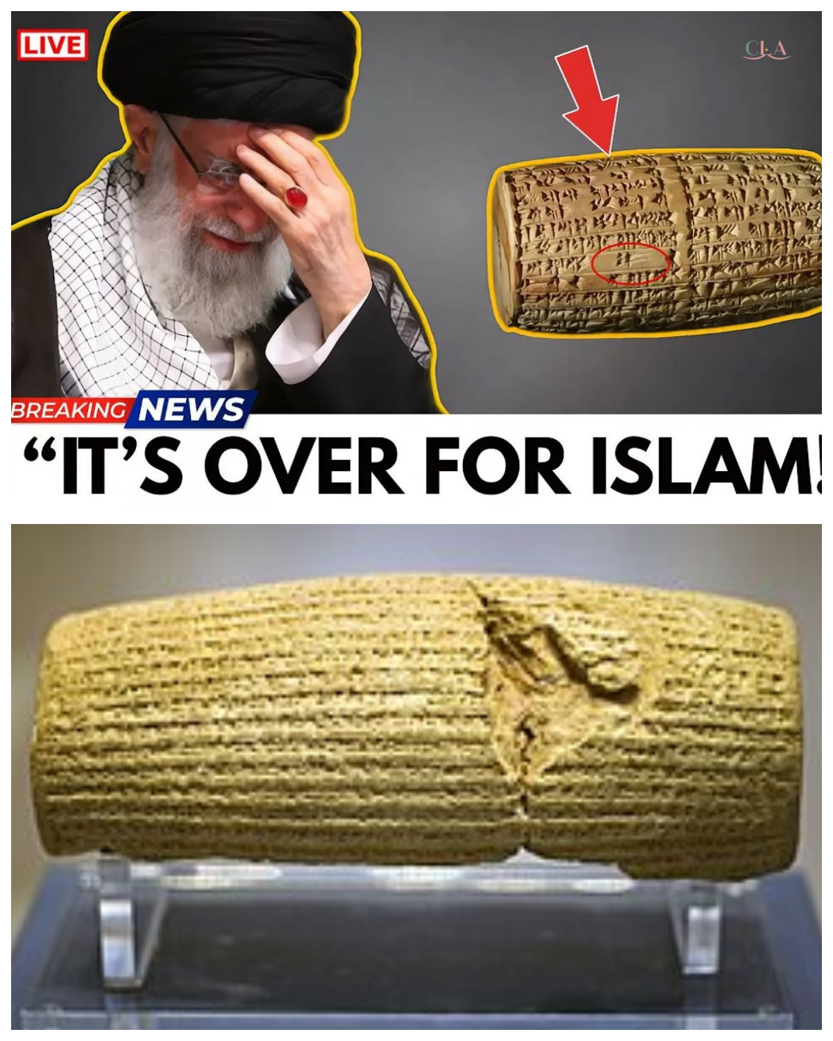 Shocking DISCOVERY: This Ancient Cylinder Just Ended Islam!