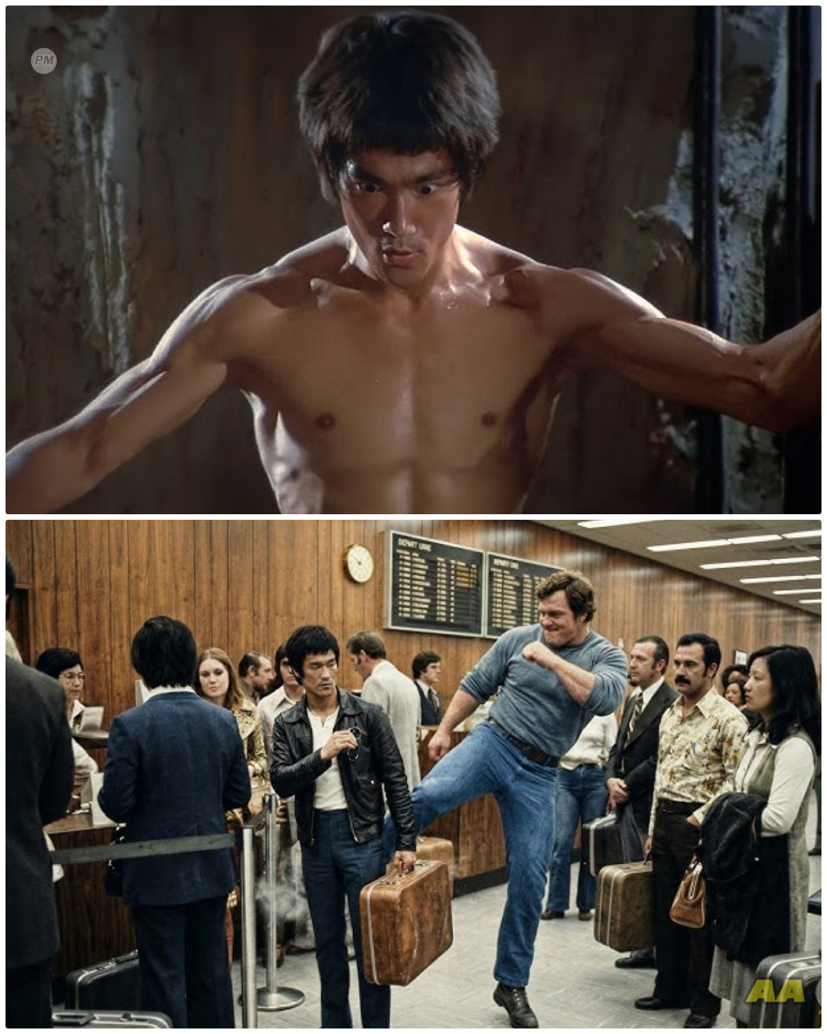 265 lb Bodybuilder Racist Insults Bruce Lee — 5 Seconds Later Out of Breath