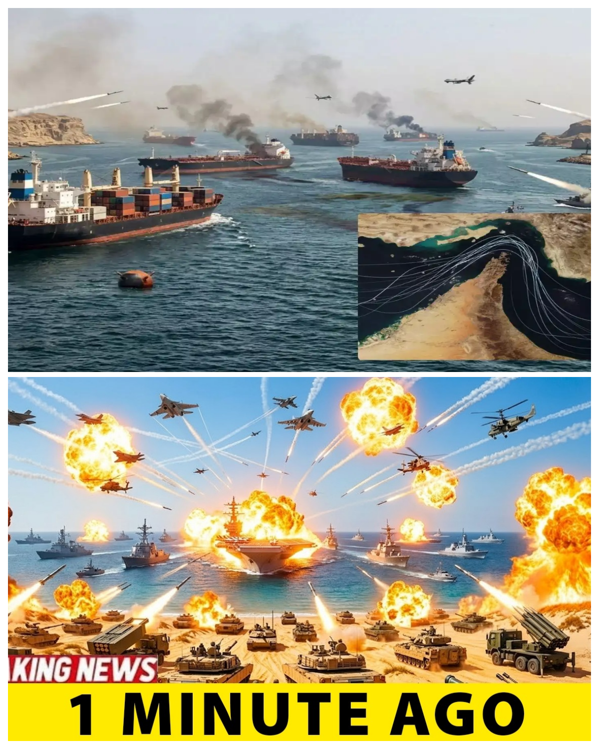 6:05 AM – Iran Dares to Close Hormuz — The U.S. Response That Ended Their Navy in 3 Hours