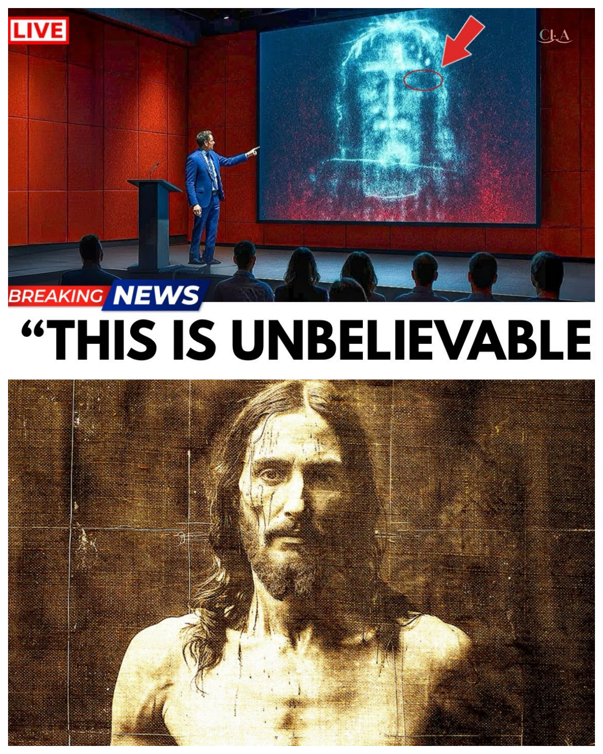 AI Just Uncovered a Hidden Pattern in the Shroud of Turin — What Did It REALLY Reveal That Experts Missed for Decades?  A startling claim is racing across the internet, suggesting that artificial intelligence has detected something previously unseen within one of the world’s most studied relics. But what exactly did the analysis uncover—and does it truly change what we know, or is it a modern reinterpretation of an ancient mystery? Why are scientists and historians divided over these findings? DISCOVER the FULL STORY and CLICK the article link in the comments before it disappears.