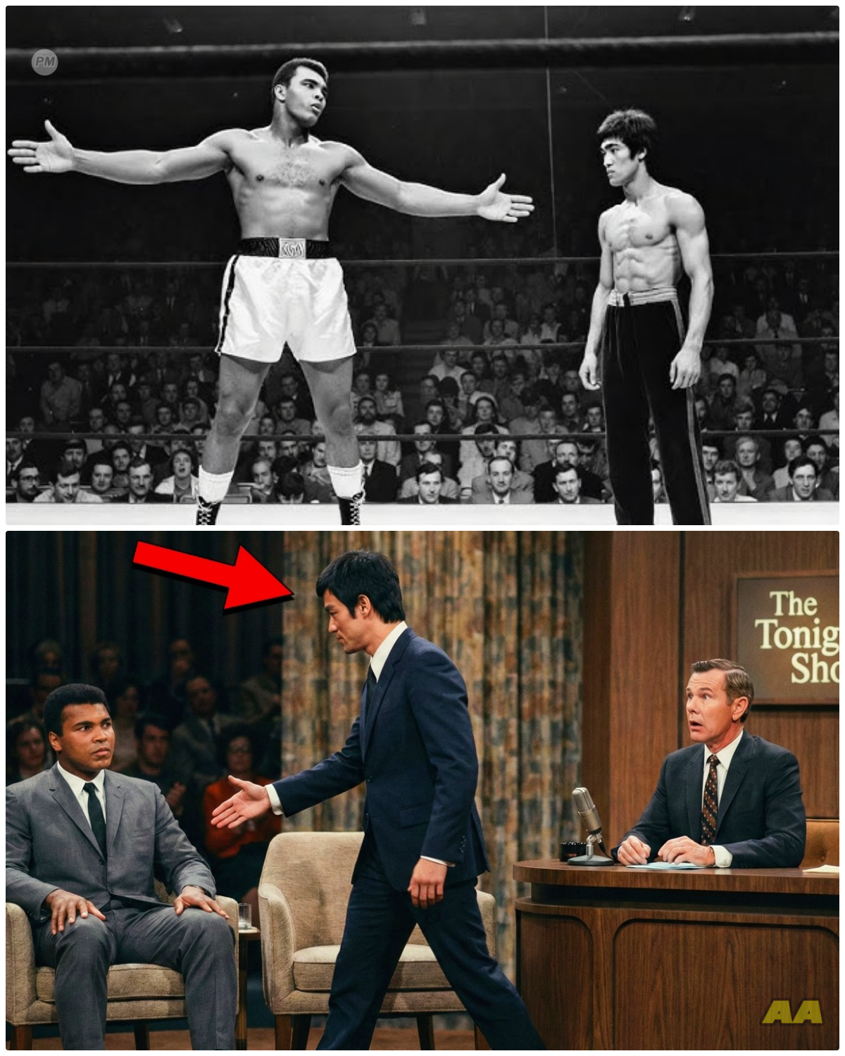 Muhammad Ali Refused to Shake Bruce Lee’s Hand — What Bruce Said Left the Studio Frozen