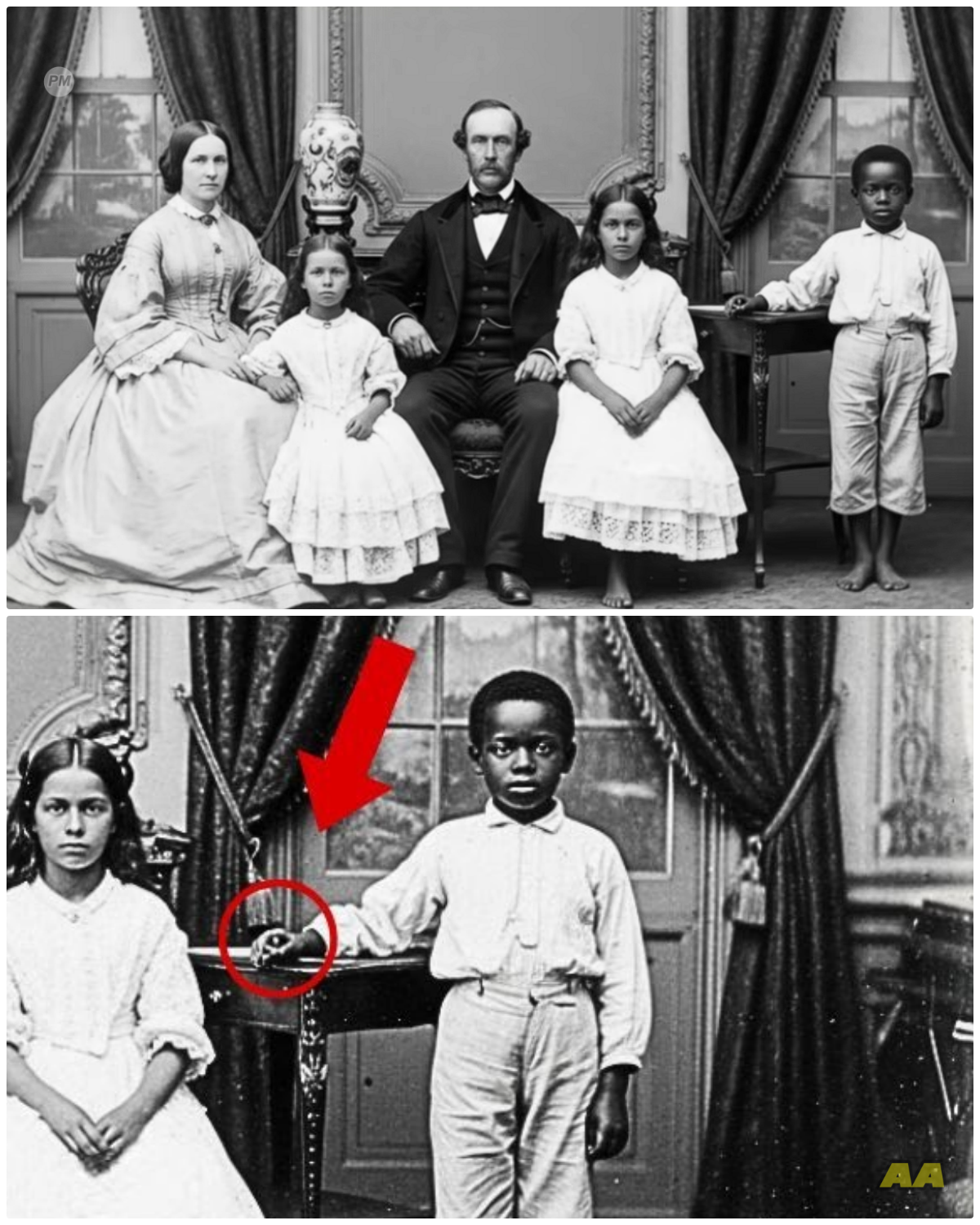 This 1856 Portrait Looked Peaceful — Until Historians Saw What the Enslaved Child Held in His Hands