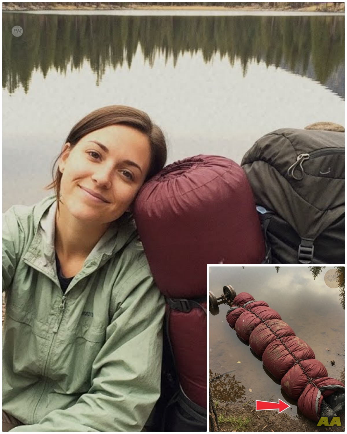 Vanished Solo Hiker’s Red Sleeping Bag Found by a Fisherman at Quiet Lake Shore
