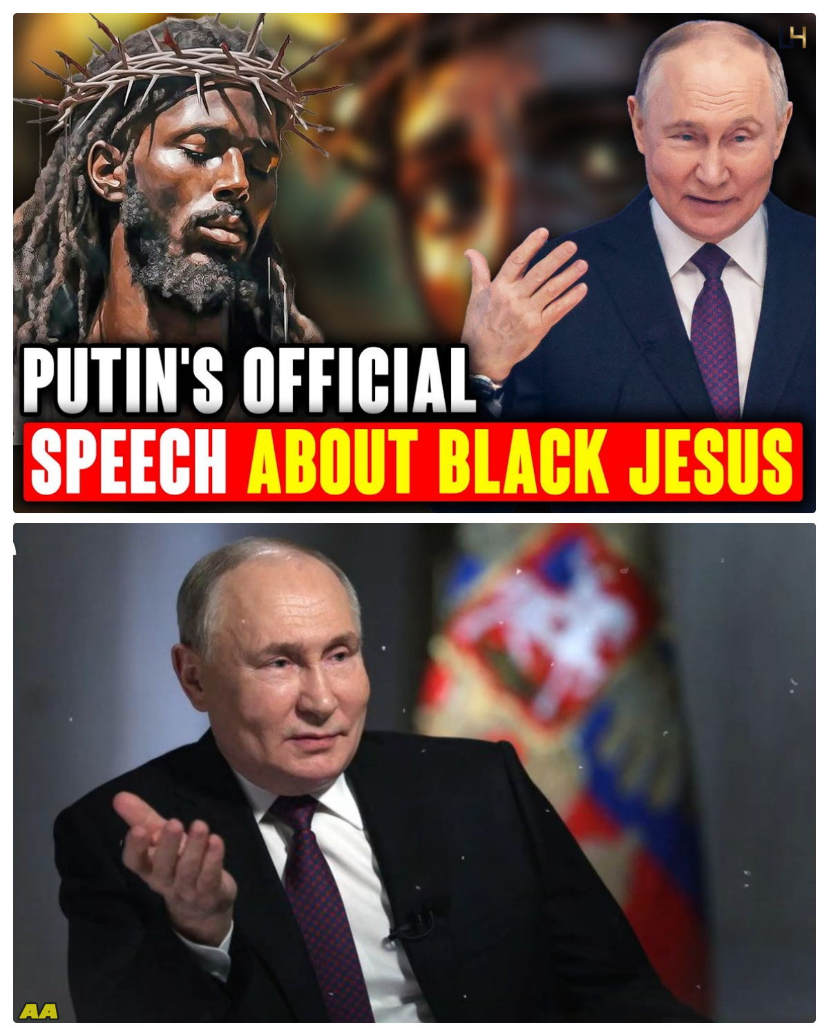 Putin’s Official Speech About Black Jesus That Shocked The World