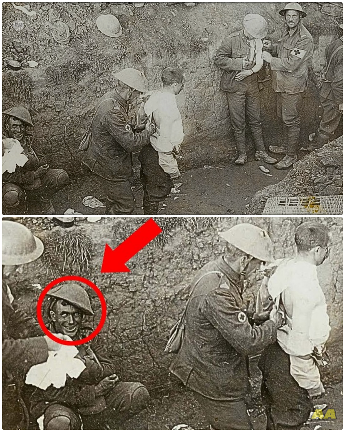 It Was Just a Trench Photo — But Upon Zooming In, Experts Are Shocked