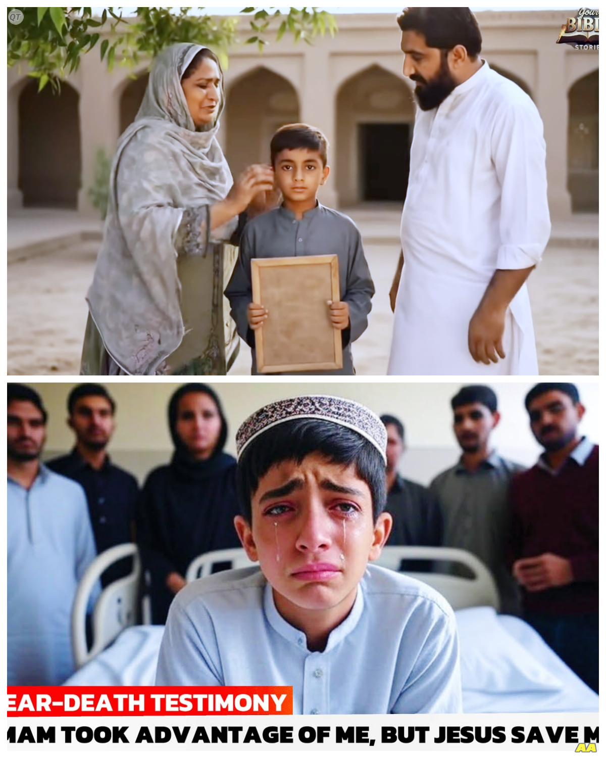 Muslim Boy Abandons Parents Religion, Converts to Christianity after Being S£Xually Abused by Imam