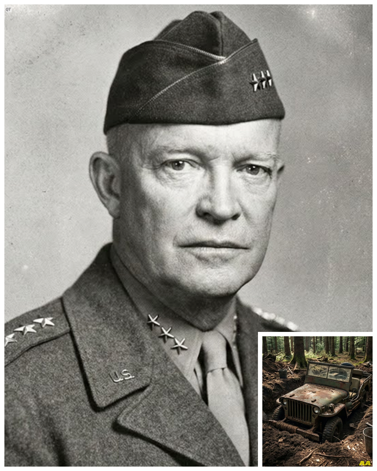 Missing Since 1945: General’s Willys Jeep Found Buried 8 Feet Deep in German Forest Clearing