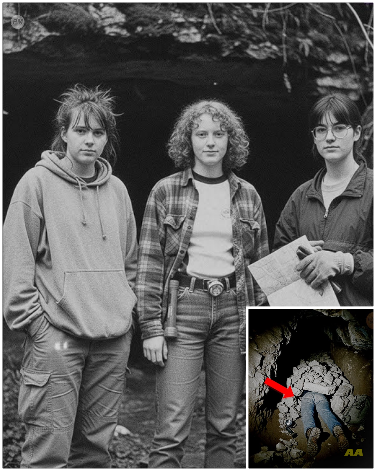 “The Mysterious Cave Where Three Girls Vanished… And Only One Returned, But What They Found Will Haunt You Forever!”