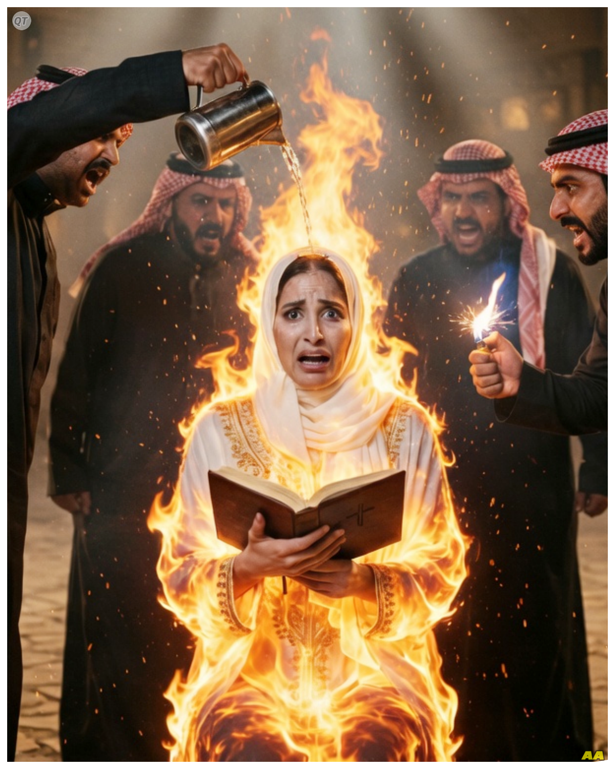 Saudi Princess Burned Alive For Reading Bible Then This Happened