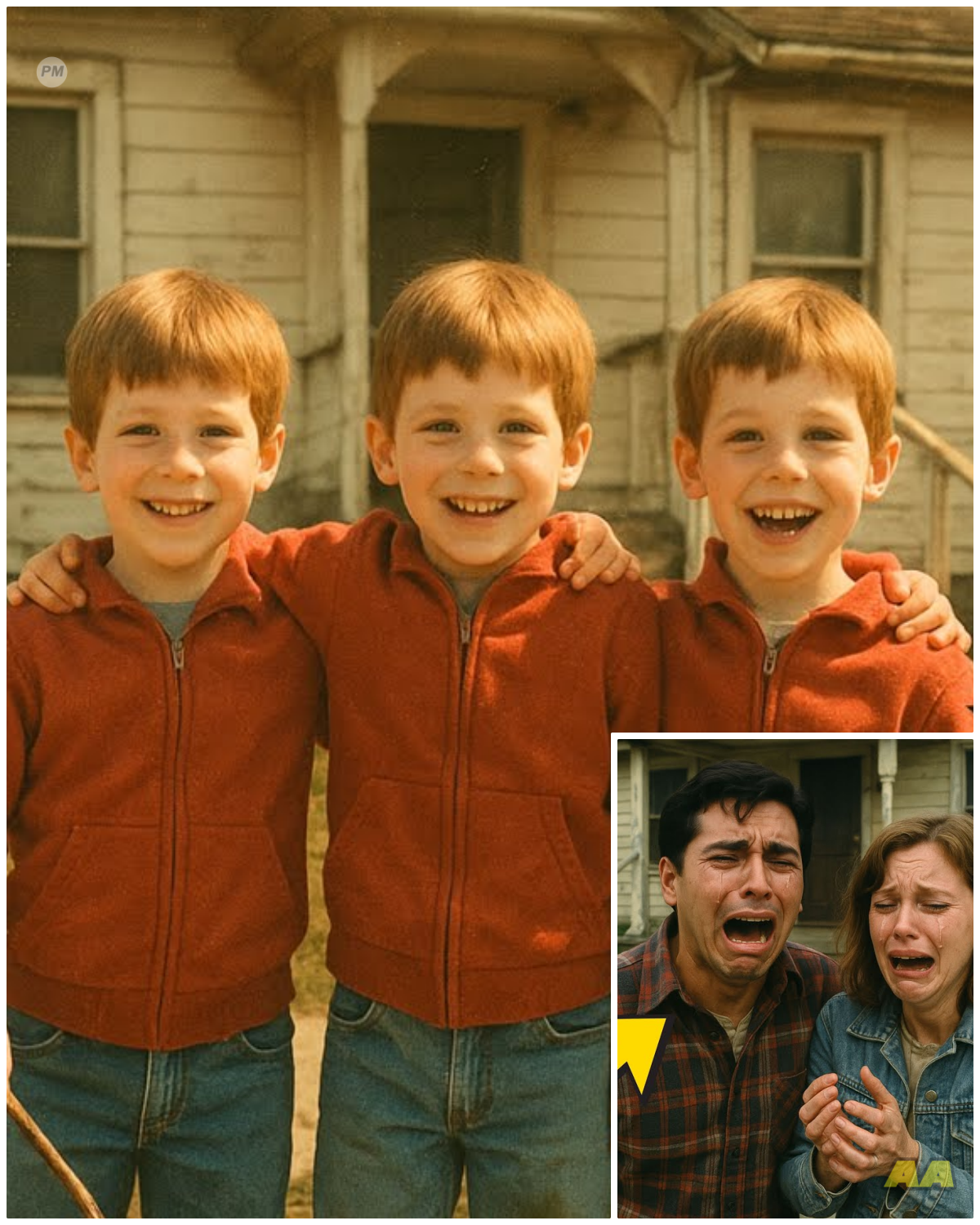 Young Triplets Vanished in 1989 — 35 Years Later, What Was Found Behind the Wall Shocked Everyone