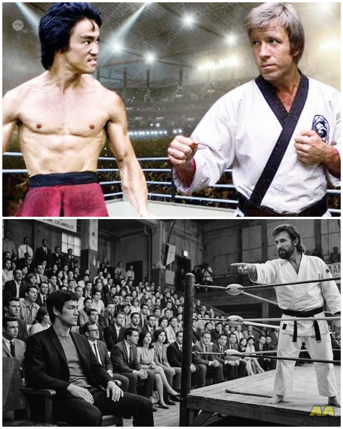 Chuck Norris Challenged Bruce Lee With This Line and the Result Was Brutal