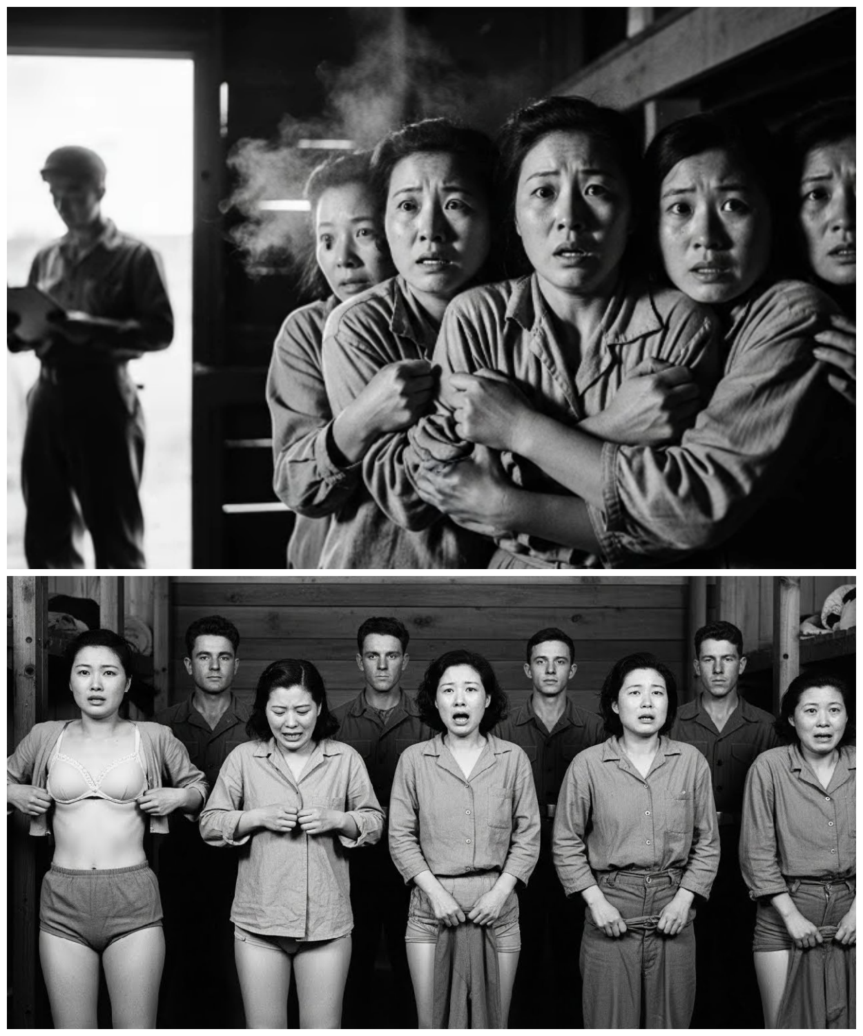 “Remove Your Clothes Layer by Layer” — The Ritual That Japanese Women POWs Had to Perform Daily
