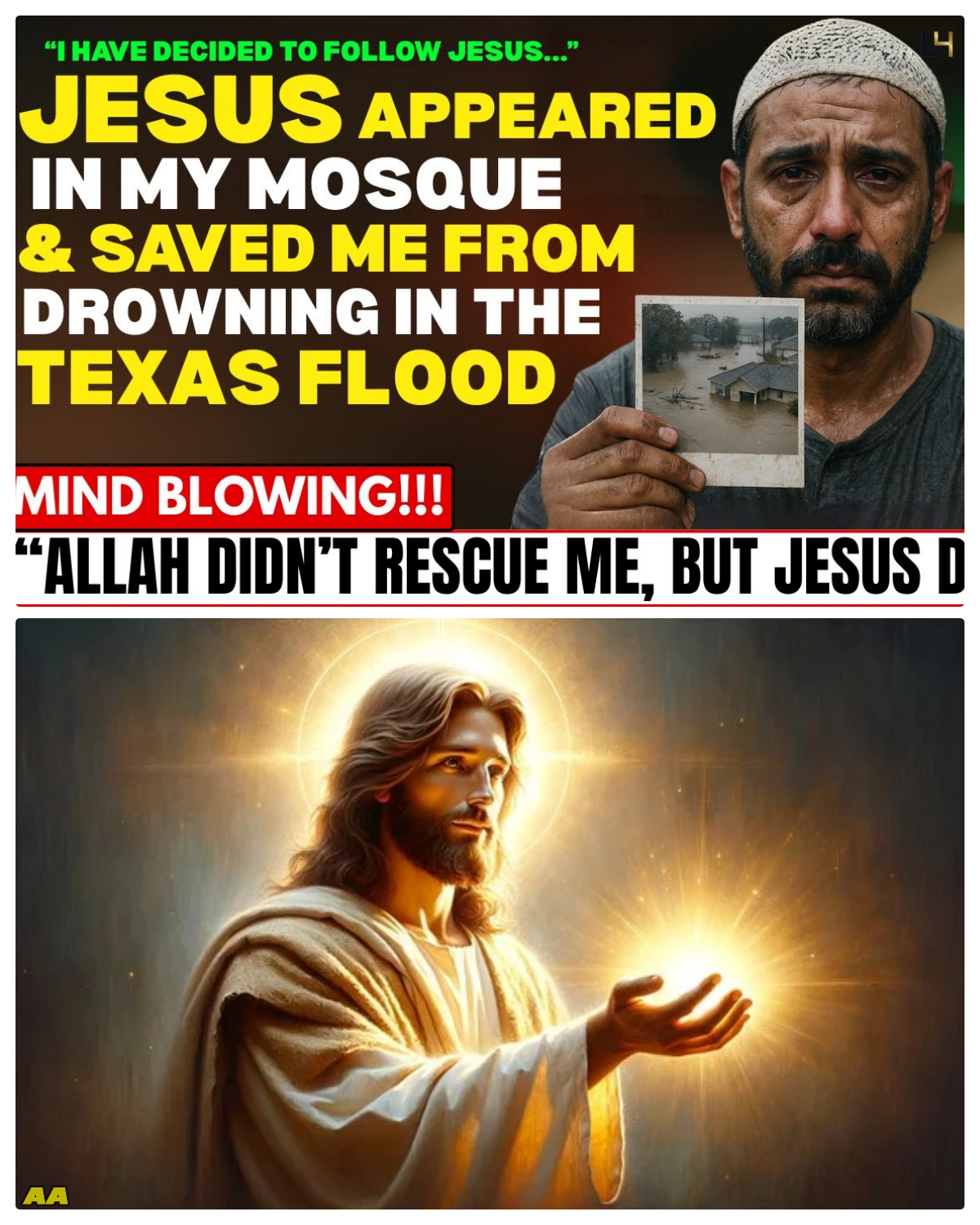 Quran Teacher Trapped in Texas Flood Encounters Jesus and Leaves Islam | Powerful Testimony