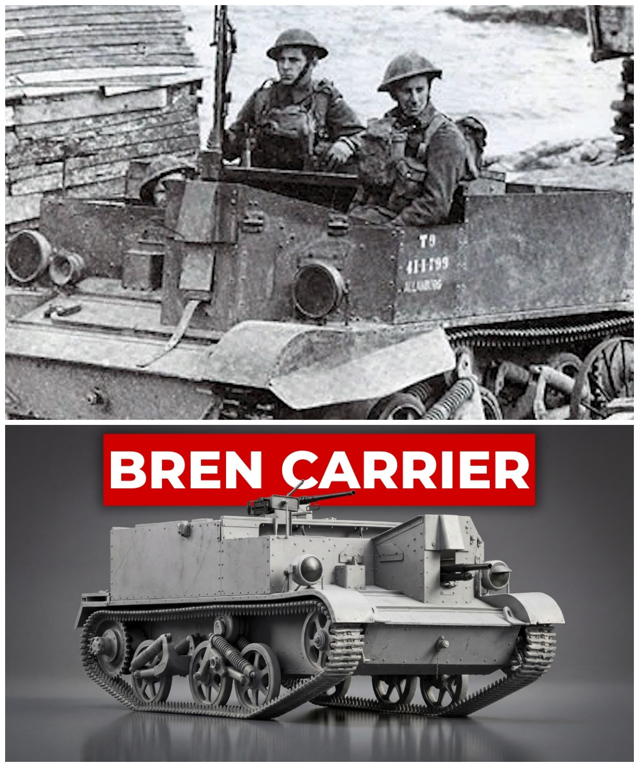 The ‘Tiny’ British Tracked Carrier That Became The Most Produced Armoured Vehicle In History