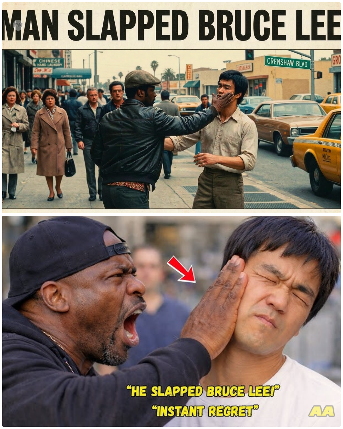 He Didn’t Know It Was Bruce Lee — Gangster Slapped and Snatched $300 From Bruce Lee