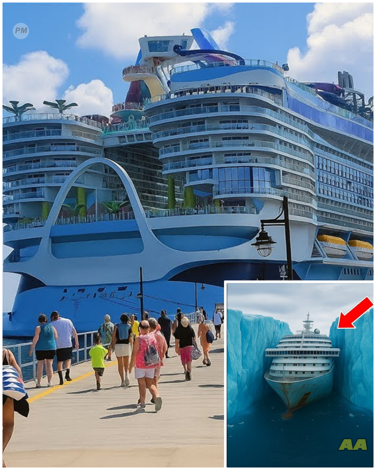 Entire Luxury Cruise Vanished in 2011 — 8 Years Later, It Was Found Frozen Between Two Icebergs…