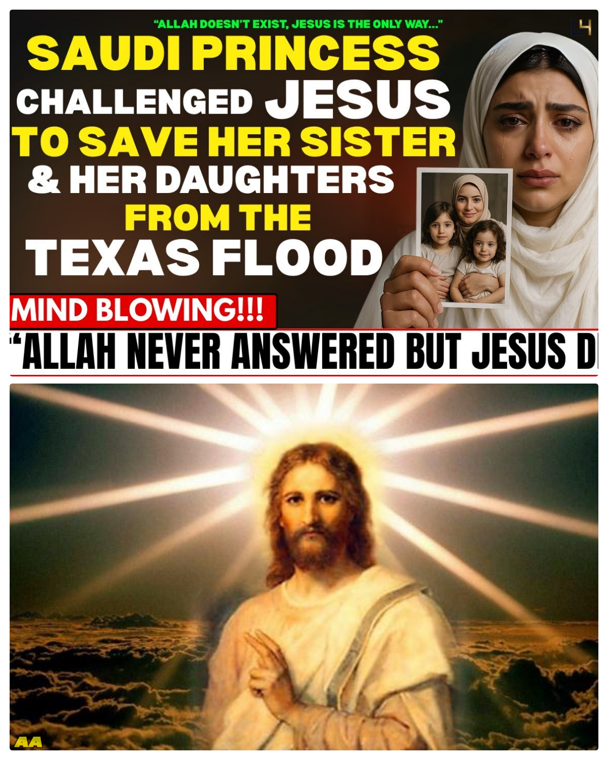 Saudi Princess Abandon Islam for Jesus After Sister’s Miraculous Rescue from Texas Flood | TESTIMONY