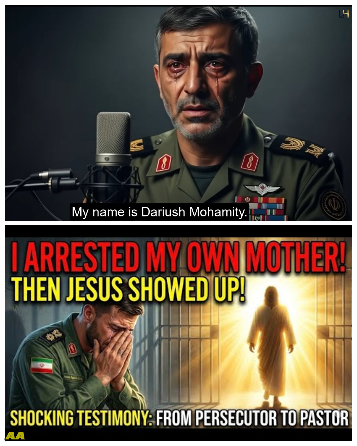 Iranian Soldier Sentenced His Mother to Death for Saying the Lord’s Prayer, then Jesus did this…