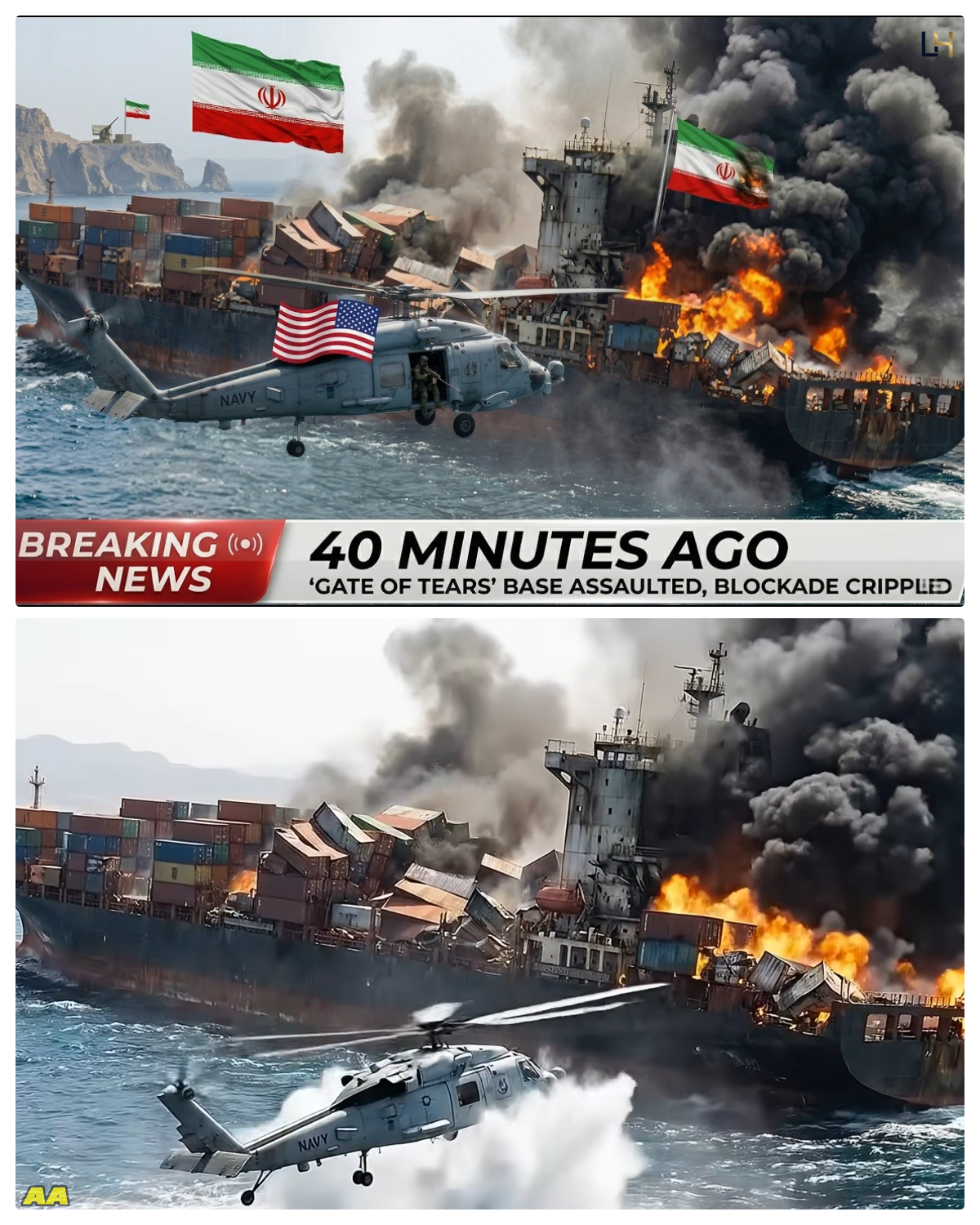 US Rangers ATTACKED Iranian “Gate of Tears” Base — 45 Minutes to CRIPPLE the Blockade