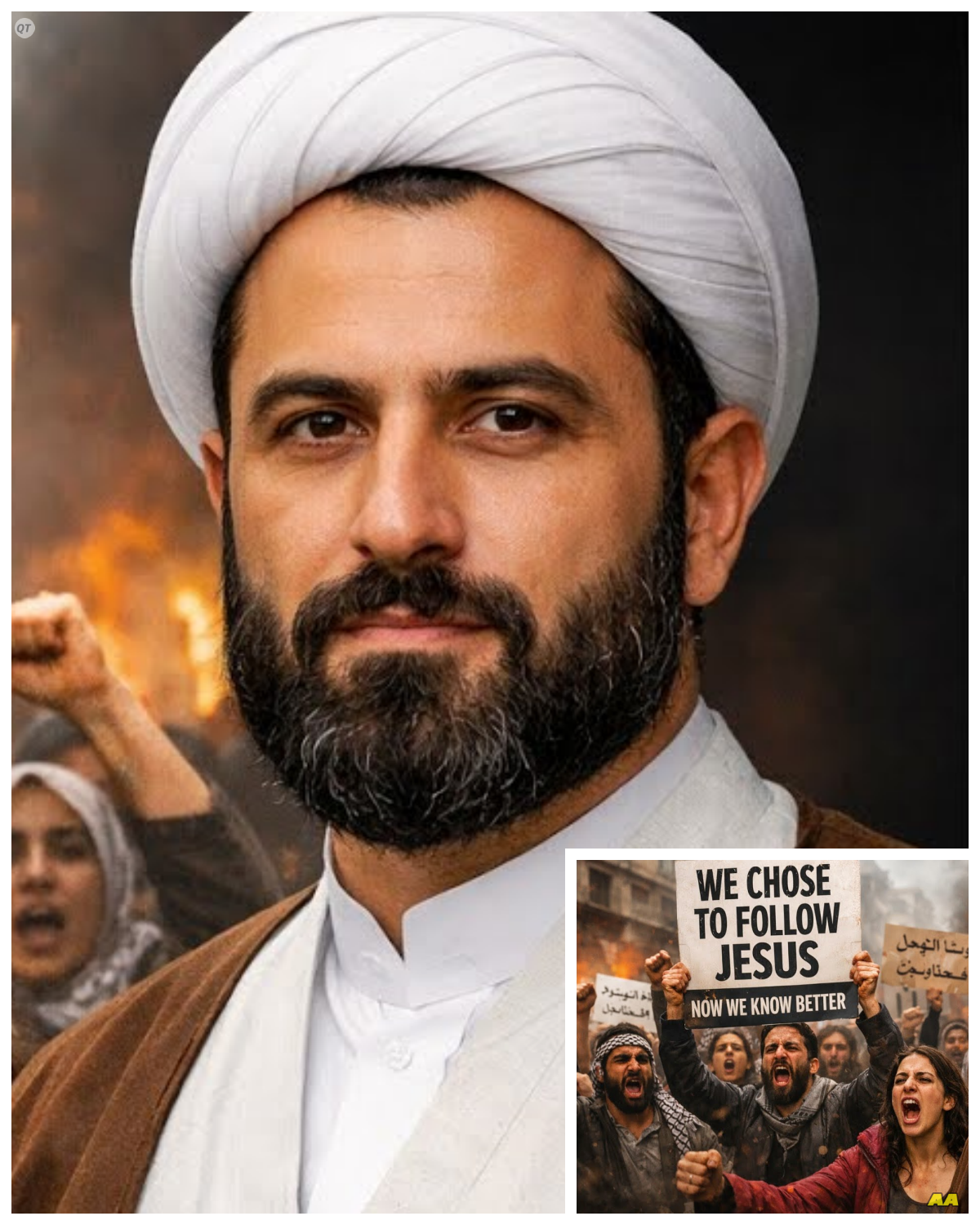 MUSLIMS IN IRAN PROTESTED AGAINST MUHAMMED AND ISLAMIC AGENDER