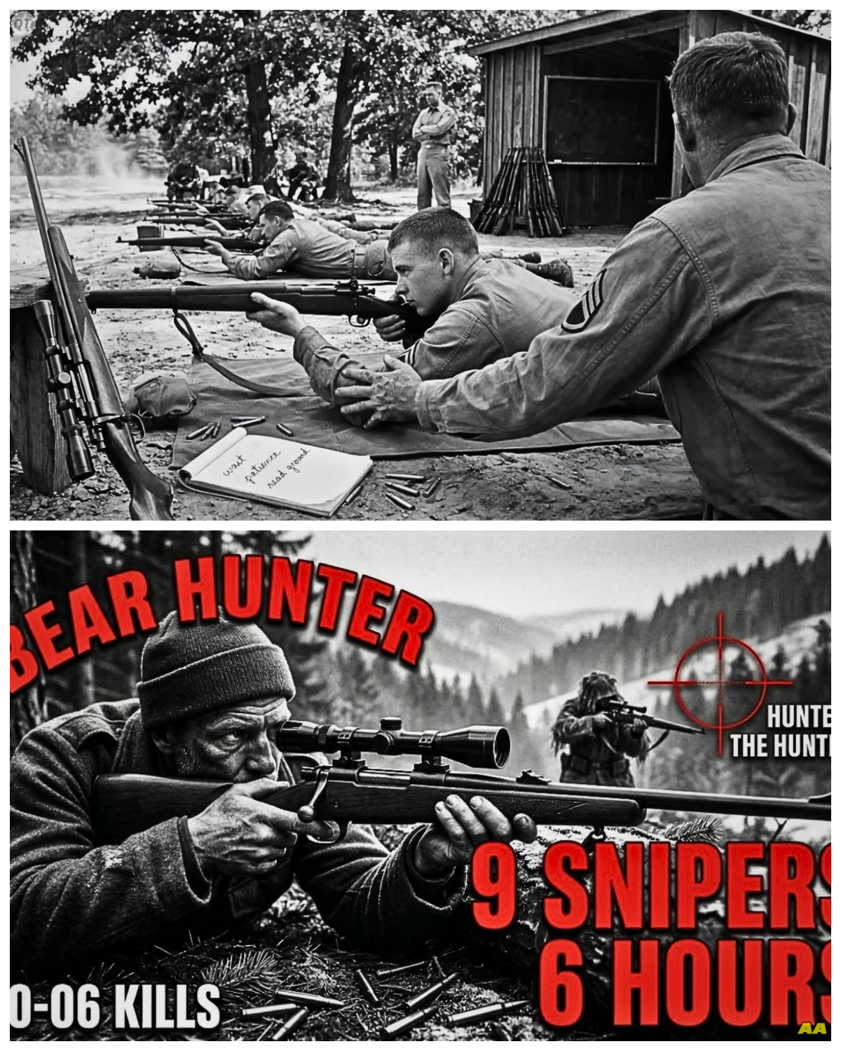When 9 German Snipers Hunted His Platoon—This American Hunter’s .30-06 Method Killed All 9 in 6Hours