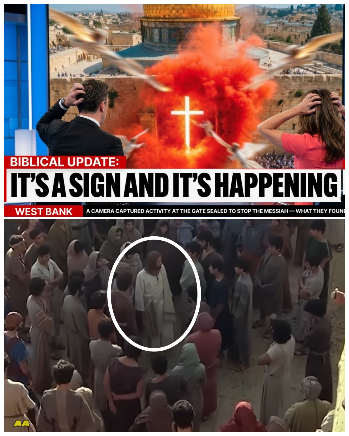A Camera Captured Activity at the Gate Sealed to Stop the Messiah — What They Found Is Shocking