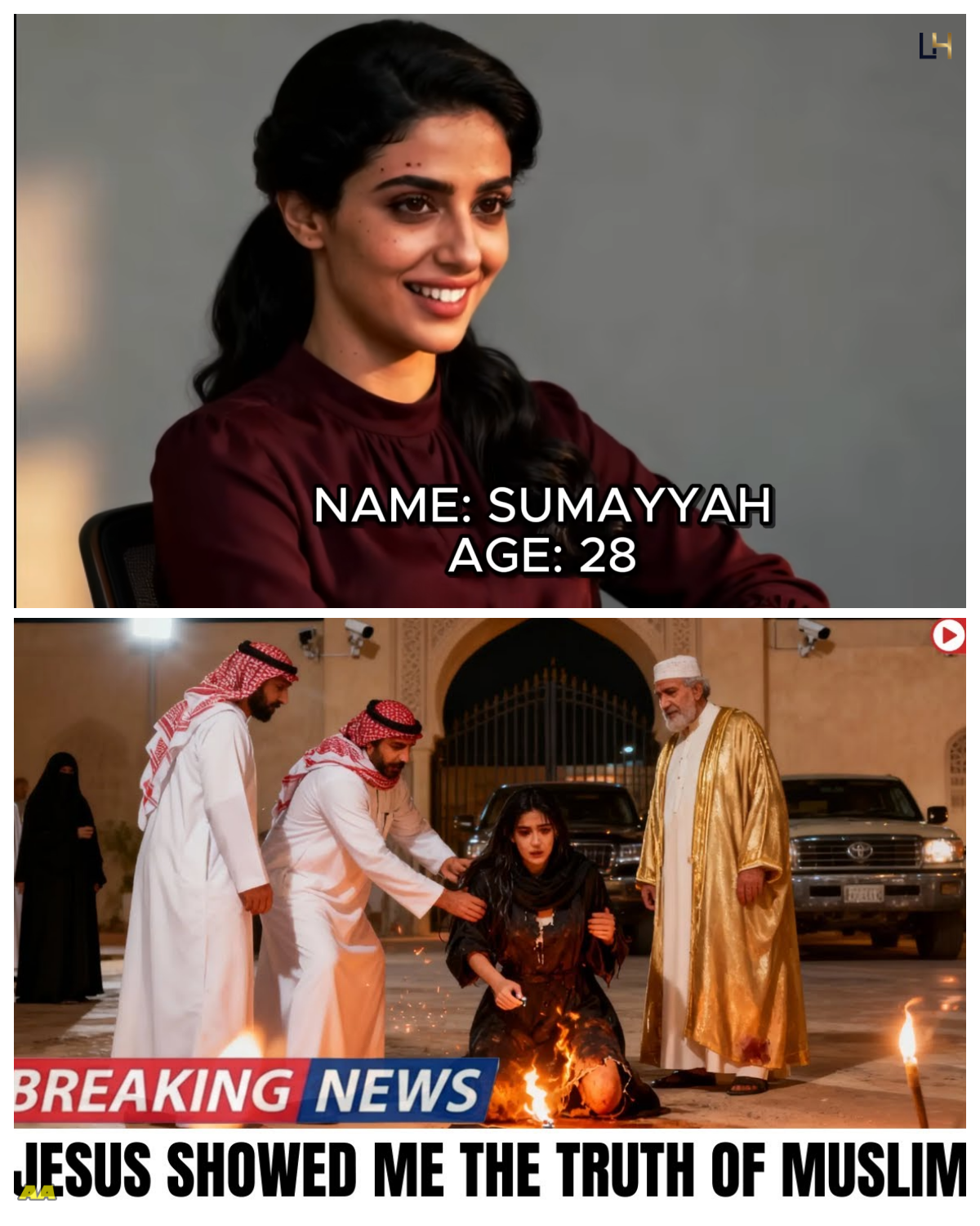 Saudi Princess Set On FIRE For Reading Bible, Then JESUS SAVES HER