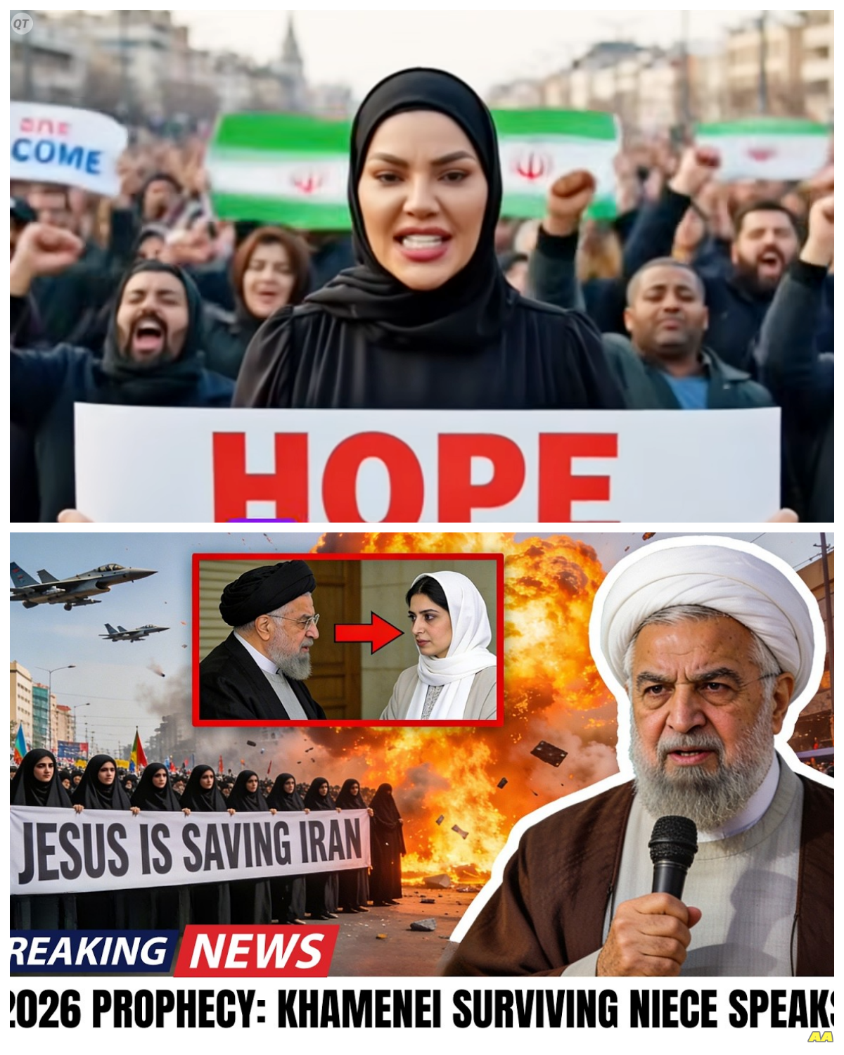 PANIC IN IRAN_ Khamenei’s Surviving Niece Goes Viral — _Jesus Will COMPLETELY Take Over Iran in 2026