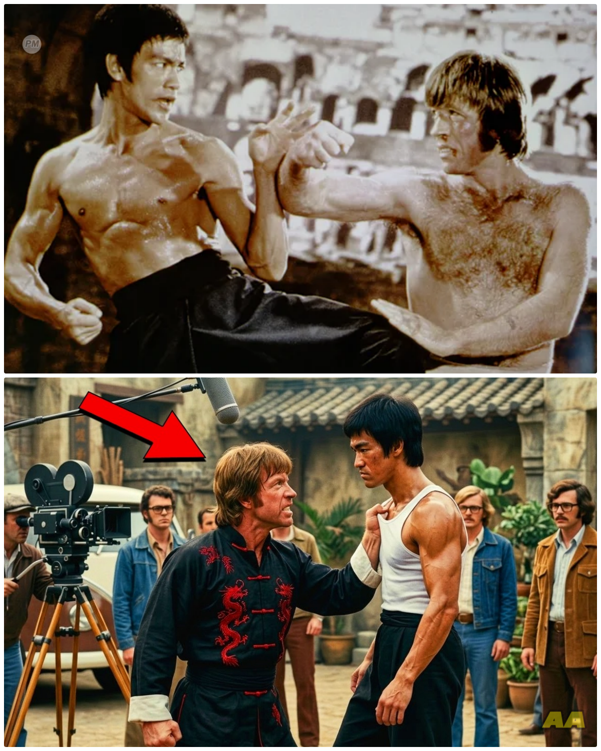 Chuck Norris Tried to Fight Bruce Lee on Set—What Happened Next SHOCKED The Hollywood