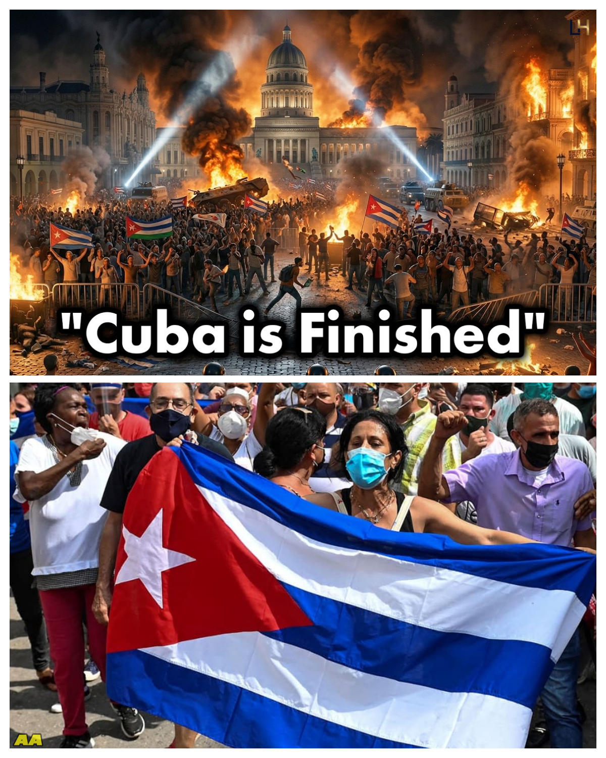 Rioters SEIZE Half of Cuba… Communists TRAPPED, CALL Washington as REGIME COLLAPSES
