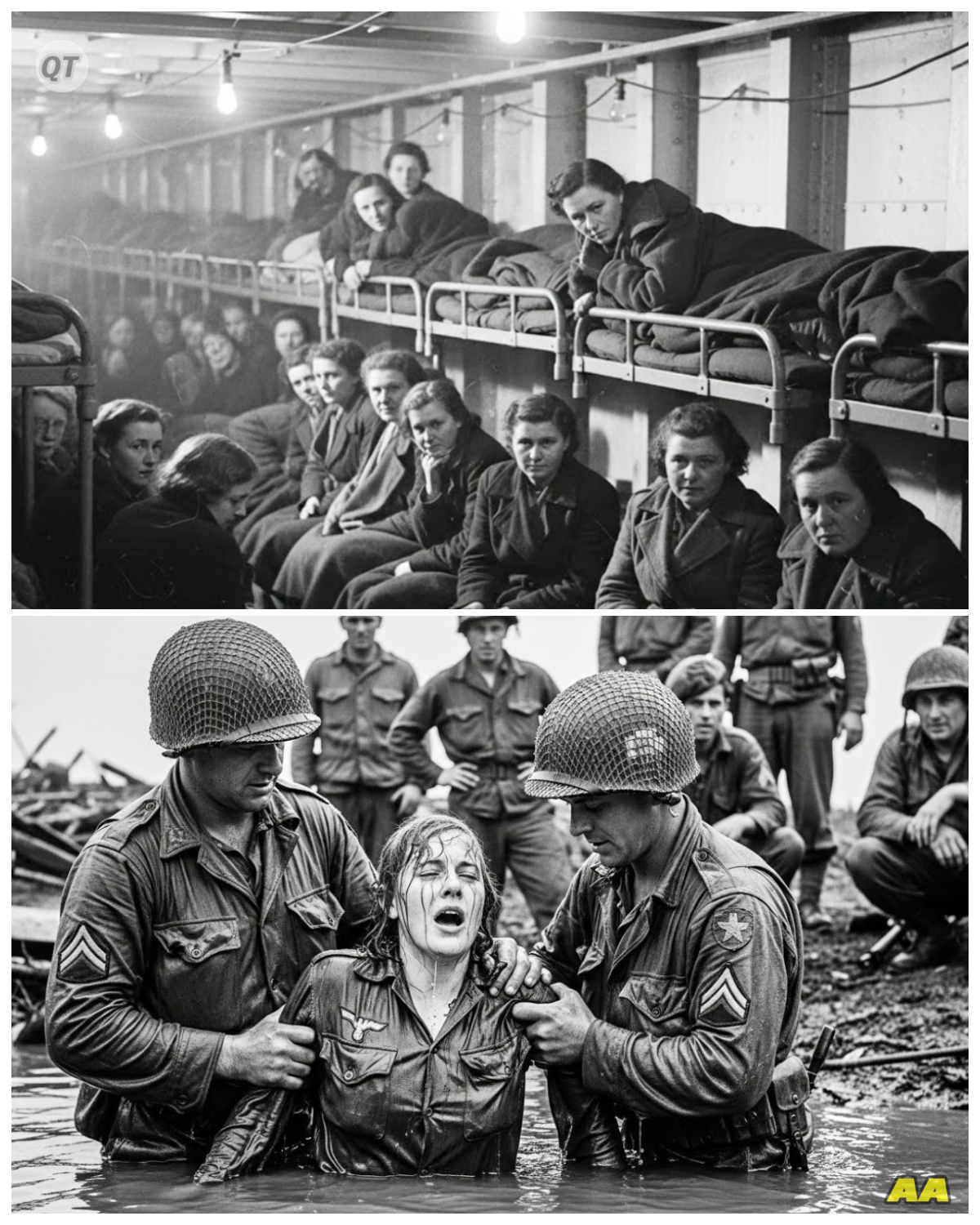 “‘I Can’t Breathe!’ — German POW Begged for Help as U.S. Medics Saved Her from Drowning-ZZ