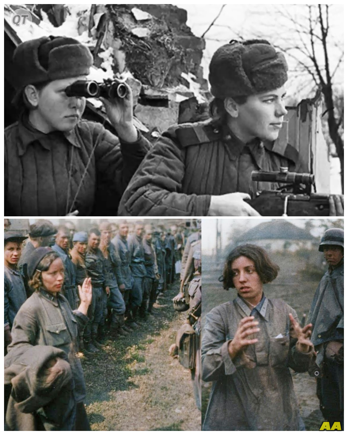 Vengeful Execution Of Female Soviet Soldiers-ZZ